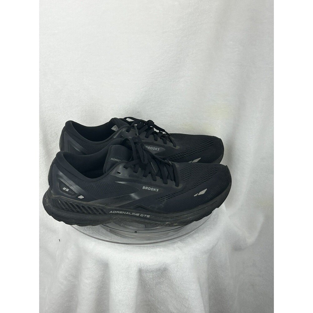 Brooks Mens Adrenaline GTS 23 1103911D020 Black Running Shoes Sneakers Sz 12.5 D